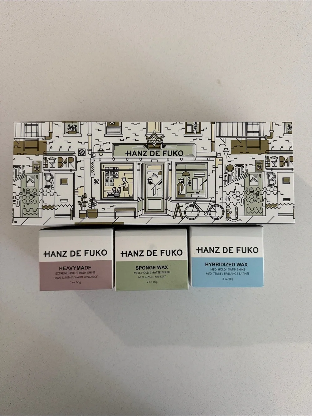 Hanz de Fuko Men’s Styling Wax Trio -